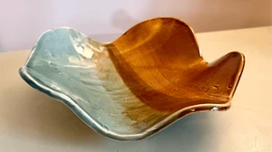 Mauricio de Calif 1M-92 Arte Cerámica Forma Hoja Decoración - Imagen 1 de 7