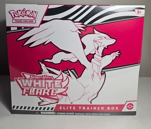 Pokemon Escarlata y Violeta Blanco Acampanado Elite Caja Entrenador - Nuevo Precintado - Imagen 1 de 5