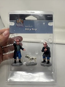 Lemax Village Accessory ~ SILLY BOY (Feuerhund) Carole Towne NEU Feuerwehrmänner - Bild 1 von 3