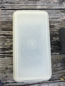 Vintage Sheer Tupperware Bread Loaf Keeper Storage Container #171 with #172 Lid - Picture 1 of 11