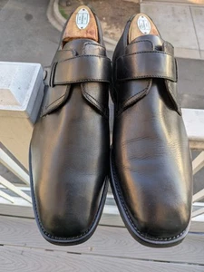 Florsheim einfache Zehe einzelner Mönchsriemen Slipper Herren Größe 9,5 3E - Bild 1 von 24
