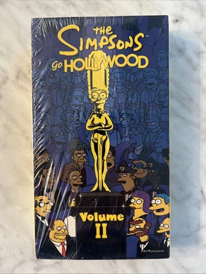 The Simpsons Go Hollywood Volume II 2 (VHS, 1999) BRAND NEW & SEALED!! - Image 1 of 4