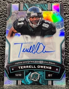Firmas de fútbol americano Topps Resurgence 2024 automático - RS-TO Terrell Owens - Imagen 1 de 2