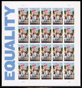 United States 2013 March on Washington Scott# 4804 Full Sheet Mint XF OG NH Gem - Picture 1 of 1