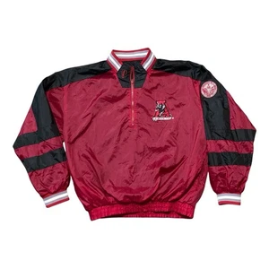VTG Pro Player Alabama Crimson Tide Windbreaker Full Zip Jacket Reversible M - Picture 1 of 16