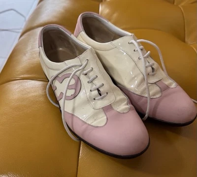 Escada Golf  Leder Schuhe  Sport Sportschuhe Größe: 36 Damen Golfschuhe Top - Bild 1 von 4