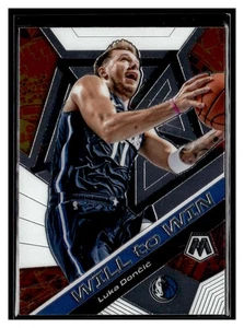 2019-20 Panini Mosaic #13 Luka Doncic Will to Win Dallas Mavericks - Picture 1 of 2