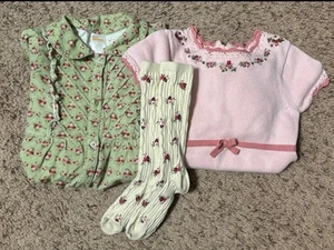 Vintage Gymboree Girl Detective Dress Bundle & Socks Girls Size 5 - Picture 1 of 4