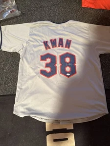 Steven Kwan Signed Cleveland Guardians Custom Gray Jersey JSA - Picture 1 of 2