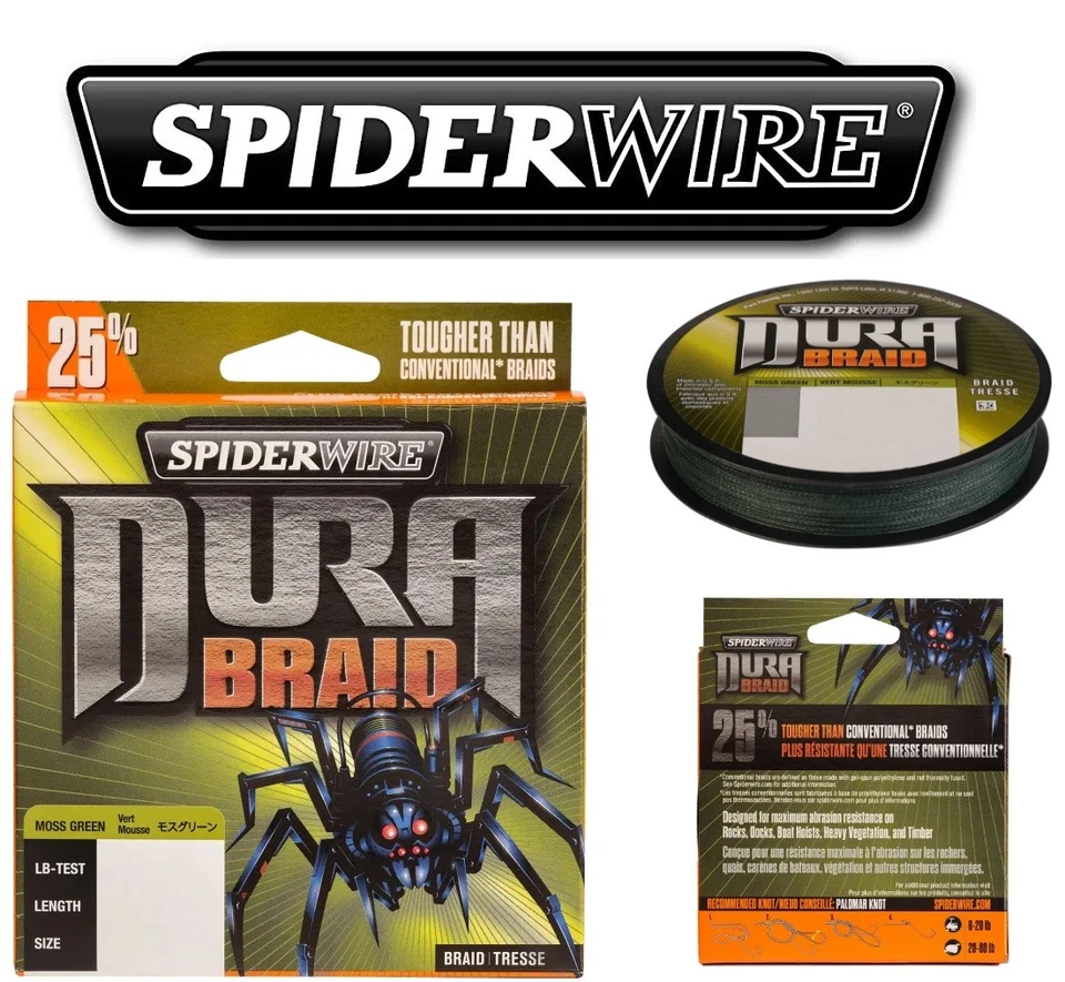 Spiderwire Durabraid Musgo Verde 150yds Foto 1 de 3
