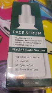 Suero de niacinamida extracto de árbol de té ceramida cuidado de la piel 1 OZ NUEVO EN CAJA SELLADO - Imagen 1 de 3