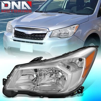 FOR 2014-2016 SUBARU FORESTER 84001SG091 LEFT/ DRIVER SIDE HEADLIGHT HEADLAMP - Image 1 of 4