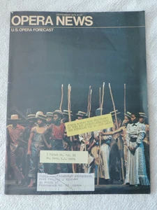 OPERA NEWS MAGAZINE U.S OPERA FORECAST SEPT 1975 - Picture 1 of 1
