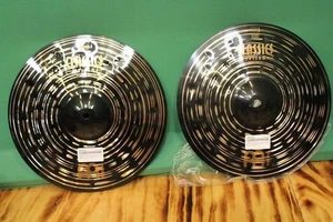 Meinl 14" Classics Custom Dark Hi-Hat Top and Bottom Cymbal (Pair) Set - Picture 1 of 6