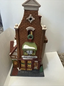 DEPARTMENT 56 CHRISTMAS IN THE CITY MUSIC EMPORIUM BUILDING #5531-0 Lights Up - Bild 1 von 17