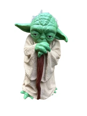 Marioneta de mano de goma Yoda de colección Star Wars 1981 Lucas Films Empire Strikes Back  Foto 1 de 4