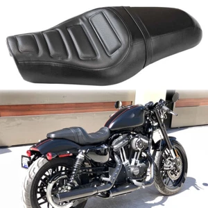 Motorcycle Driver&Passenger Seat Two-Up For Harley Davidson Roadster 1200 Custom - Picture 1 of 9