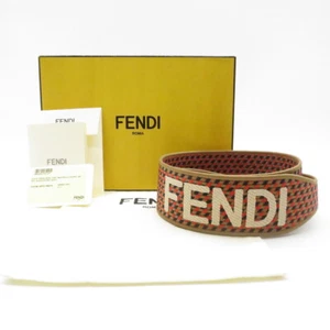Authentisch FENDI StrapYou Nano Peekaboo Con Tracolla Nappa glänzend 7AS106 braun 36634139 - Bild 1 von 7