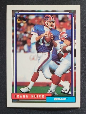 1992 Topps Football Card #524 Frank Reich - Image 1 of 2
