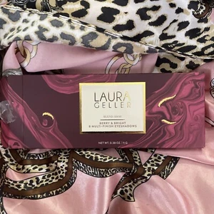 Laura Gellers Blend Away berry & bright 8 multi finish shadows - Picture 1 of 14