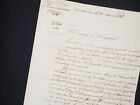 General Négrier - handwritten letter - Army of Africa - Algiers - Algeria - Valée
