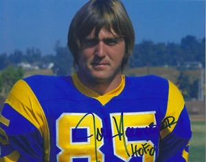 JACK YOUNGBLOOD Signed 8.5 x 11 Photo Signed REPRINT Football LOS ANGELES RAMS - Picture 1 of 1