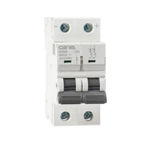 GEYA PV Solar DC MCB Mini Circuit Breaker 2P 6/10/16/25/32/40/50/63/80/100/125A - Picture 1 of 12