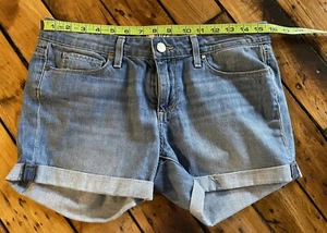 Paige Denim hellblaue Jeansshorts Taille 32 - Bild 1 von 5