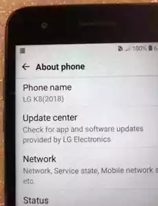 Genuine LG K8(2018) LM-X210ULMG 16GB Blue T-mobile network small cracks lcd - Picture 1 of 4