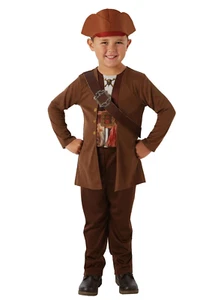 Costume Halloween Carnevale PIRATI DEI CARAIBI JACK SPARROW Disney - 7/8Anni - Foto 1 di 6