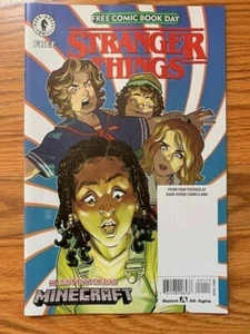 STRANGER THINGS #1 & MINECRAFT #1 FCBD EDITION FREE COMIC BOOK DAY - Picture 1 of 1