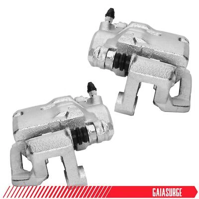Rear Brake Calipers with Bracket Pair for Subaru Impreza WRX 2009-2013 Forester Foto 1 de 4