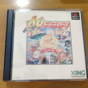 Used Xing 1998 Wonder 3 Arcade Gears Sony Playstation 1 PS1 Japanese Retro Game  - Picture 1 of 12