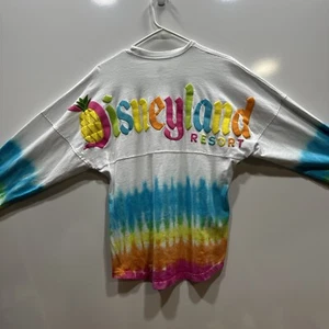 DISNEYLAND RAINBOW DIP TIE DYE PINEAPPLE JERSEY ADULT X-SMALL - Picture 1 of 11