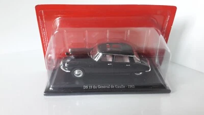 CITROEN DS 19 DU GENERAL DE GAULLE 1963 NEUF SOUS BLISTER  MINIATURE 1/43 - Photo 1/4