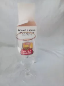 Stella Artois Half Pint Beer Glass Branded lager ale Chalice - Picture 1 of 1