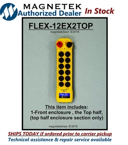 Magnetek FLEX-12EX2-TOP front cover case, radio remote control transmitter part - Picture 1 of 1