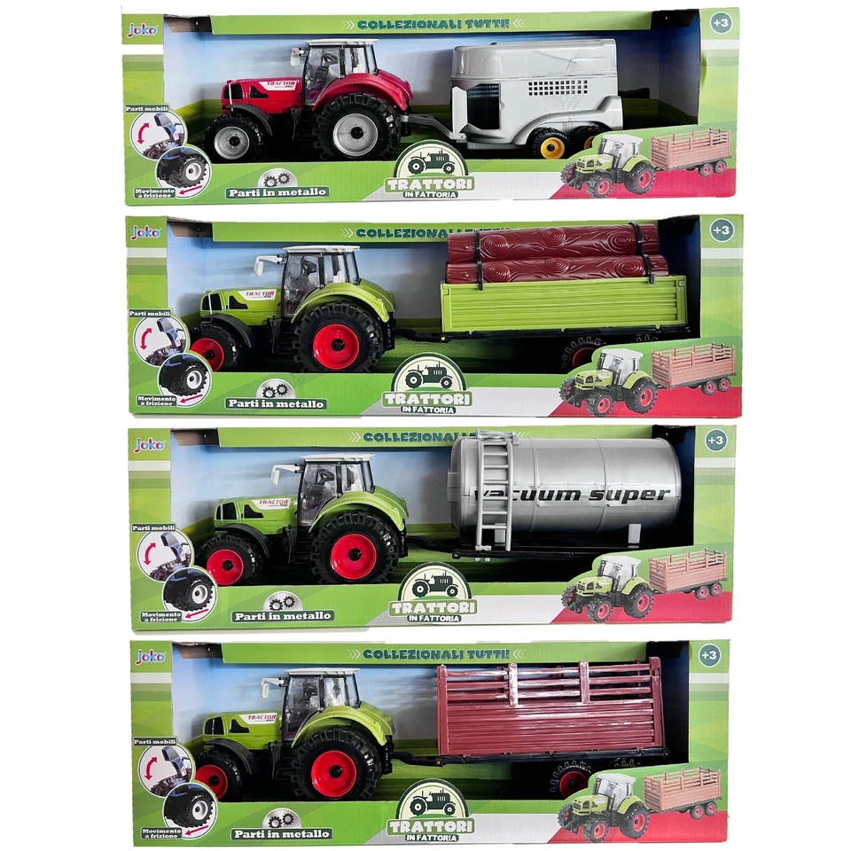 Trattore Grande con Accessori Vari  Trattori in Fattoria Scala 1:16 - Immagine 1 di 1