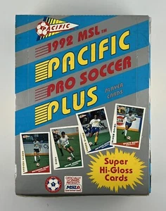 1992 Pacific Plus Pro Soccer Box (36 Packs Factory Sealed Packs) VTG Soccer - Picture 1 of 6