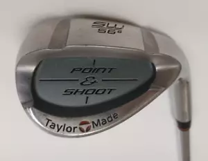 TaylorMade Point & Shoot 56° Sand Zeppa Asta Acciaio Uomo RH (LEGGI) - Foto 1 di 17