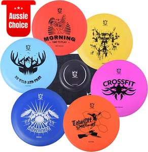 Beginner Disc Golf Set Ultimate Frisbee Game Outdoor Sports Bag 3 Discs - Picture 1 of 12