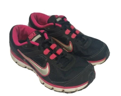 Nike Dual Fusion ST Mujer Talla 10 Zapatos para Correr 407847-001 Negro Rojo Foto 1 de 4