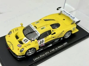 1:43 IXO Lotus Elise GT1 #49 Le Mans 24h 1997 En Boîte Spark - Foto 1 di 5