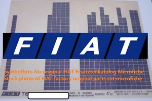 FIAT Croma Typ 154 CHT 2.A. 1987 original Ersatzteil Katalog ETK Microfiche - Bild 1 von 1