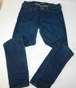 Jeans skinny LUCKY BRAND Charlie lavaggio scuro vita bassa donna regular 27 4 - Foto 1 di 7