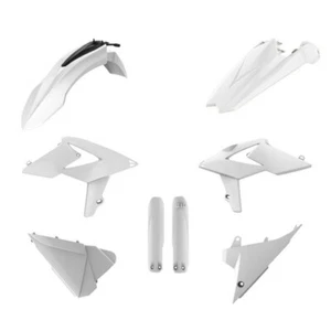 Polisport Beta RR 125/250/300 2T RR 350/390/400/430 4T 19 Komplett Plastik Kit WEISS - Bild 1 von 1