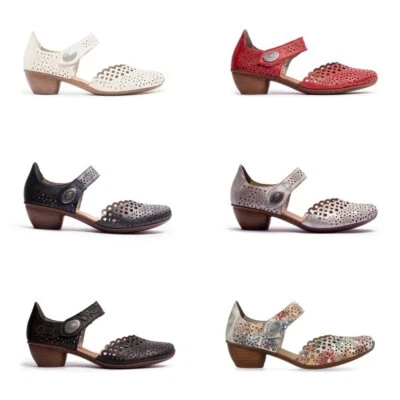 Sandalias Rieker 43753 unisex para adultos cómodas informales con cierre táctil Foto 1 de 4