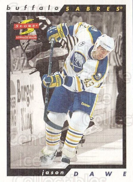 1996-97 Score Golden Blades #59 Jason Dawe - Image 1 of 1