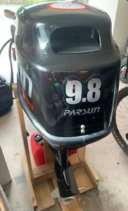 Außenbordmotor PARSUN 9,8 PS, Kurzschaft, unbenutzt - Bild 1 von 6