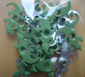 100 Lizard green sage 1/8 Eyelets Desert Scrapbooking Cards Journals Southwest  - Picture 1 of 1